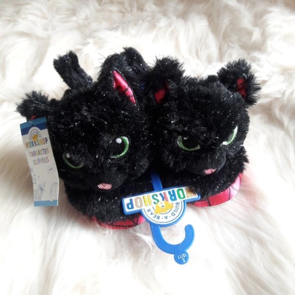 NWT! Build-A-Bear Character Slippers (Kitty) - Picture 9 of 12